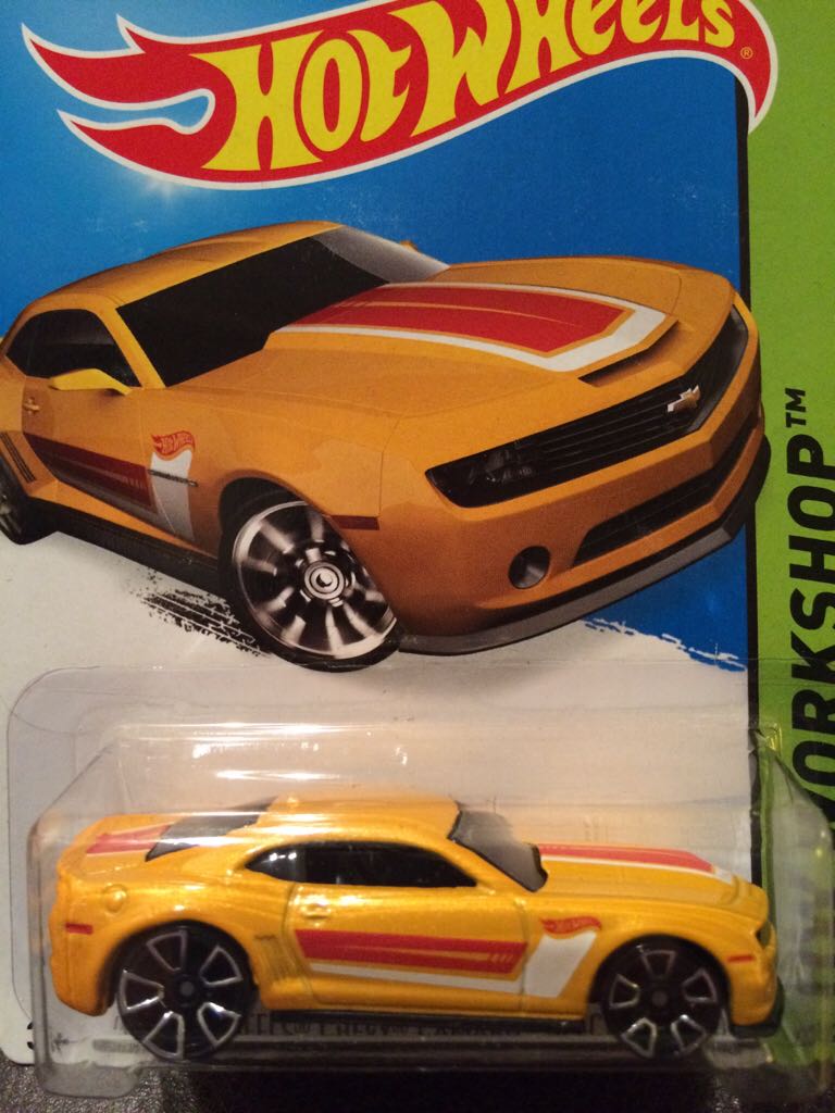 Chevrolet Camaro (Special Ed.) - ’15 HW Workshop toy car collectible - Main Image 1