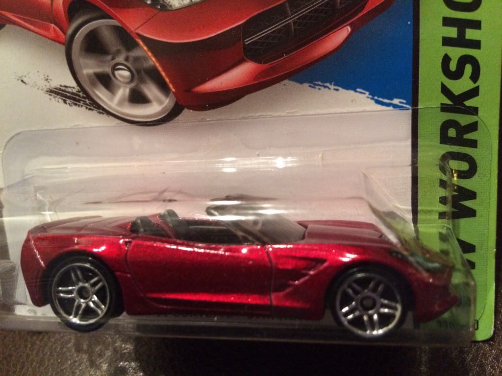 Chevrolet Corvette Roadster - ’14 HW Workshop toy car collectible - Main Image 2