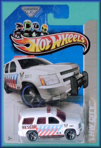 Chevrolet Tahoe - ’14 HW City toy car collectible - Main Image 2