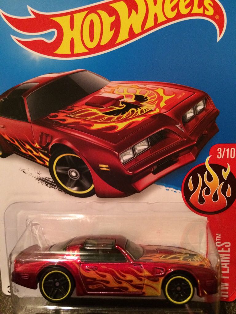 Pontiac Firebird - ’16 HW Flames toy car collectible - Main Image 1