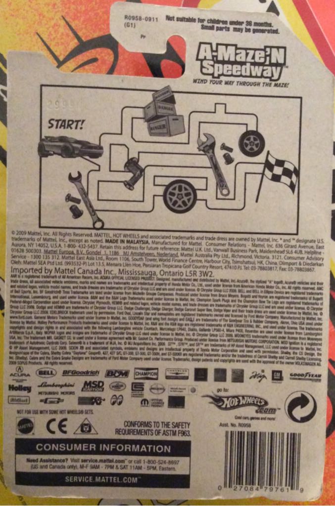 A-maze’n Speedway - 2 Pack toy car collectible - Main Image 2