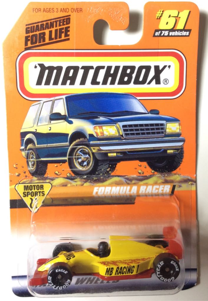 Formula Racer  toy car collectible - Main Image 1