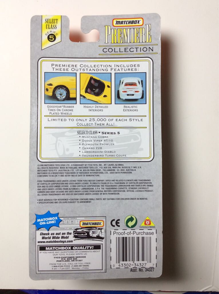 Ford Thunderbird Turbo Coupe - Premiere Collection toy car collectible - Main Image 2