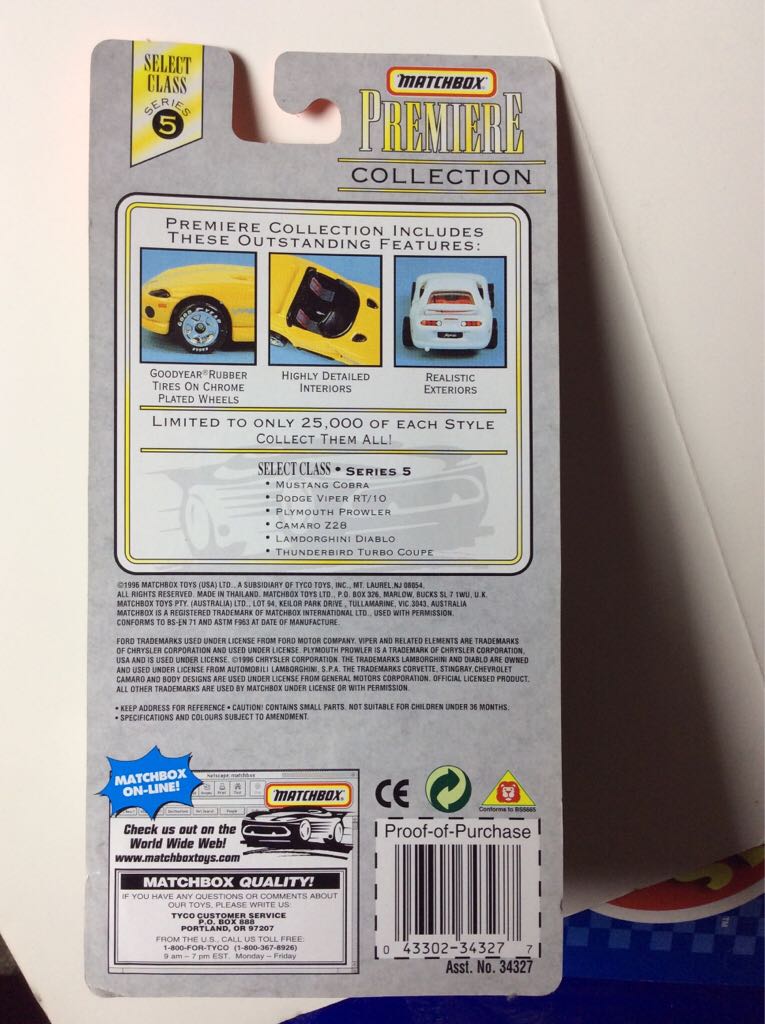 Camaro Z28 - Premiere Collection toy car collectible - Main Image 2