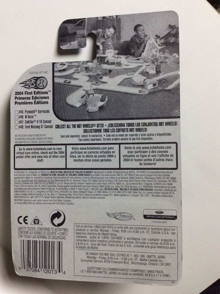 Ford Mustang GT Concept - 2004 First Editions toy car collectible - Main Image 2