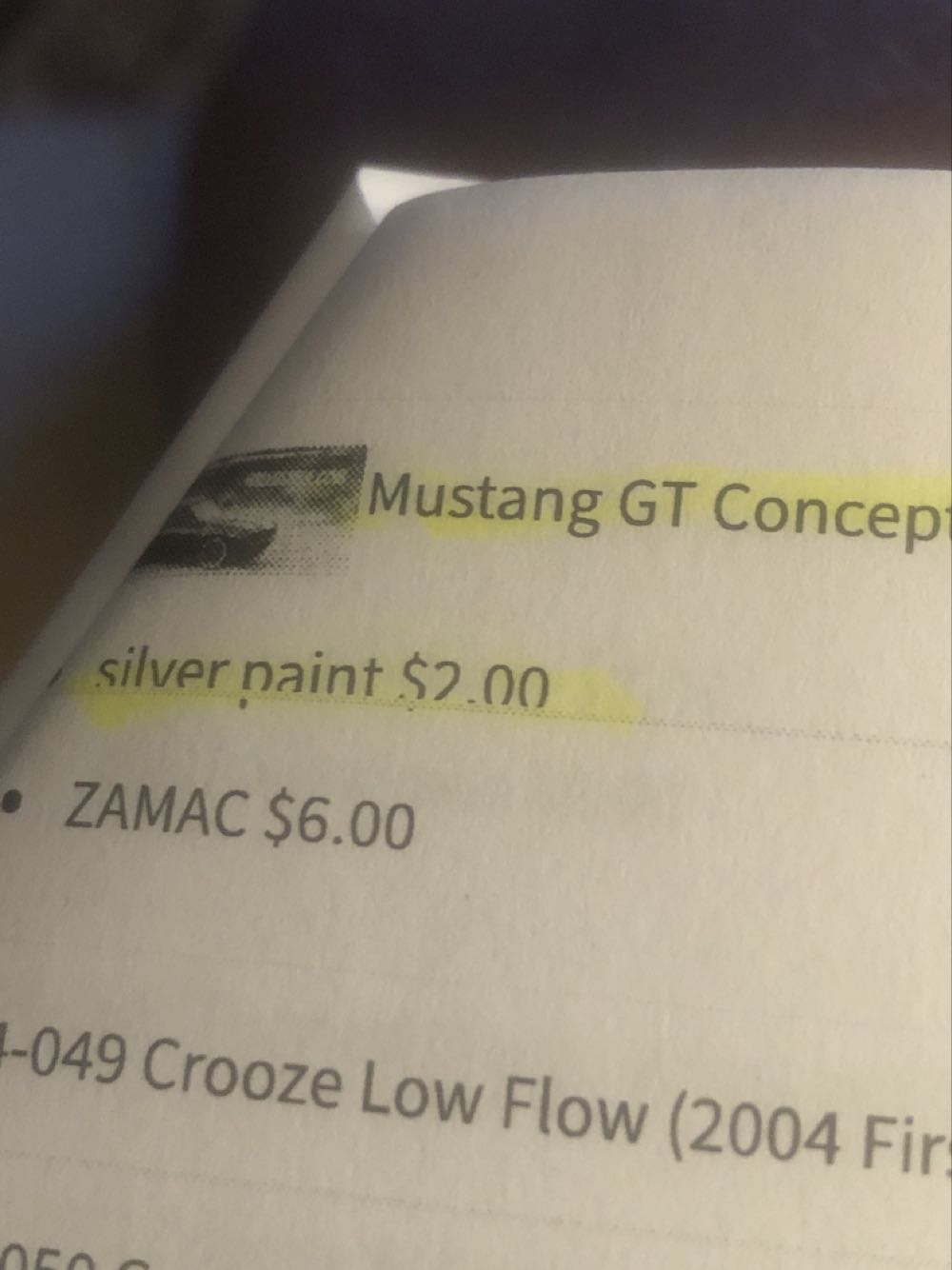 Ford Mustang GT Concept - 2004 First Editions toy car collectible - Main Image 3