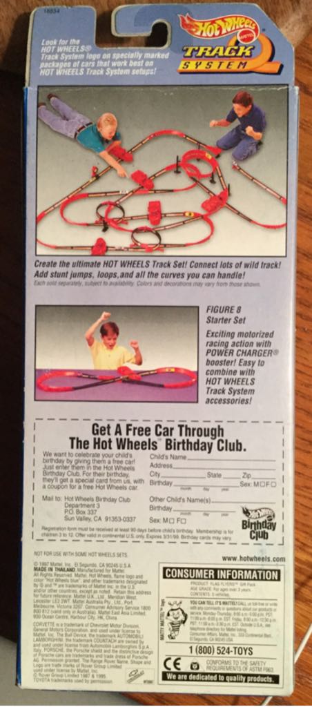 5 Pack Flag Flyers Toyota MR2 - 5 pack toy car collectible - Main Image 2