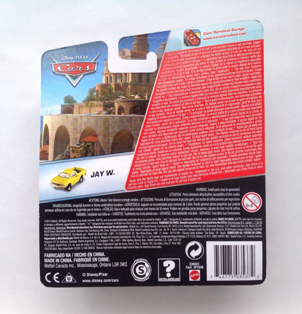 Jay W - Race Fans toy car collectible - Main Image 2