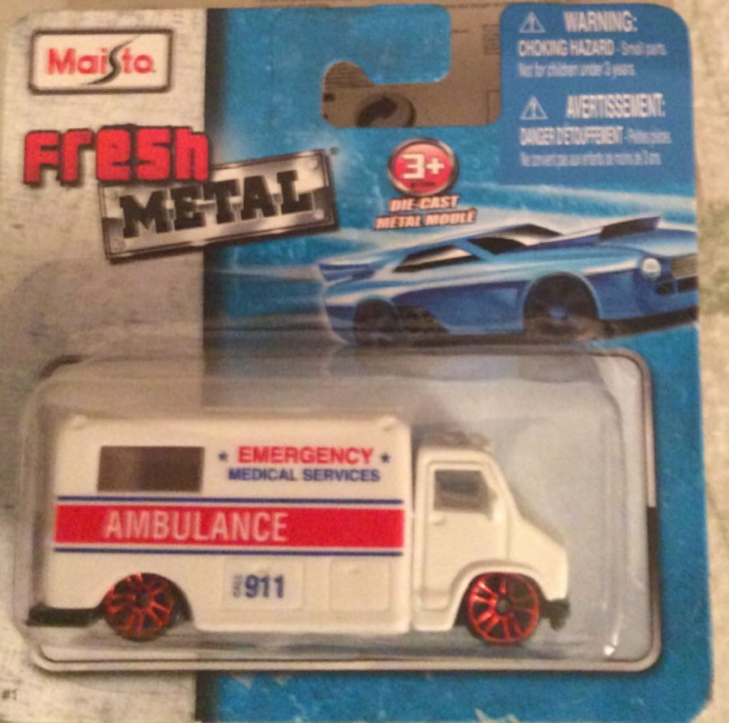 Ambulance - Maisto toy car collectible - Main Image 1
