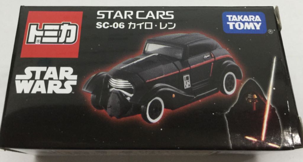 SC6 Starwars Kylo-Ren - Tomica Star Cars toy car collectible - Main Image 1
