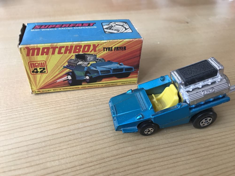 Tyre Fryer 2 - 1-75 Matchbox Superfast toy car collectible - Main Image 2