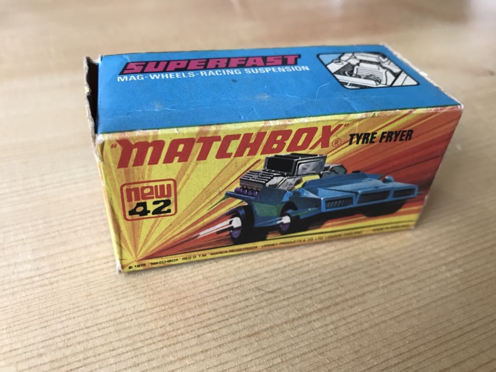 Tyre Fryer 2 - 1-75 Matchbox Superfast toy car collectible - Main Image 3