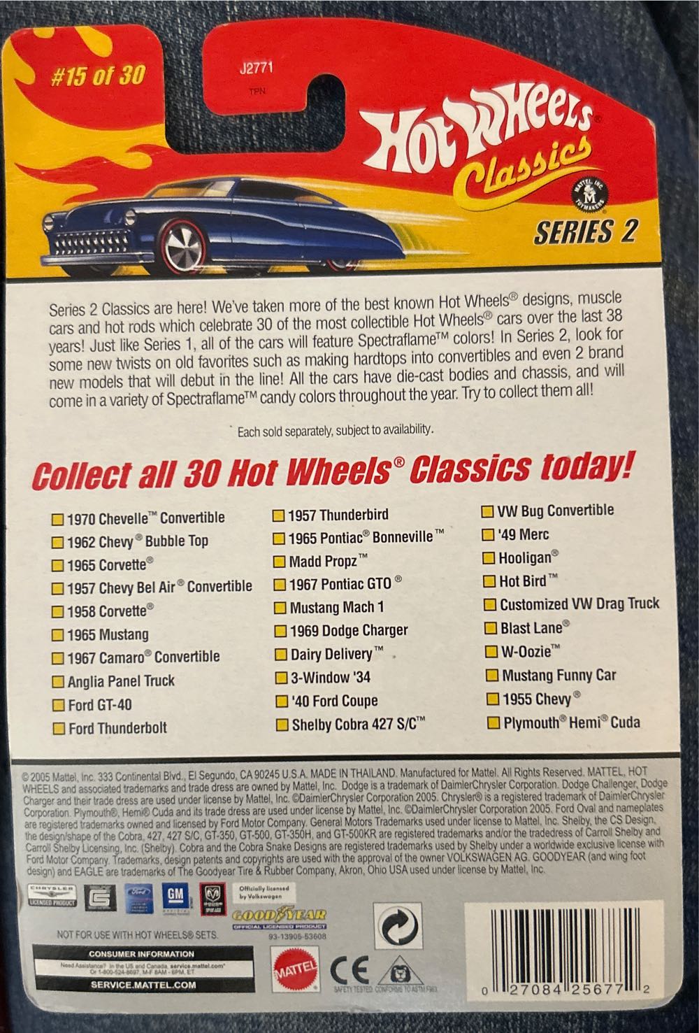 Mustang Mach 1 - Series 2 toy car collectible - Main Image 3