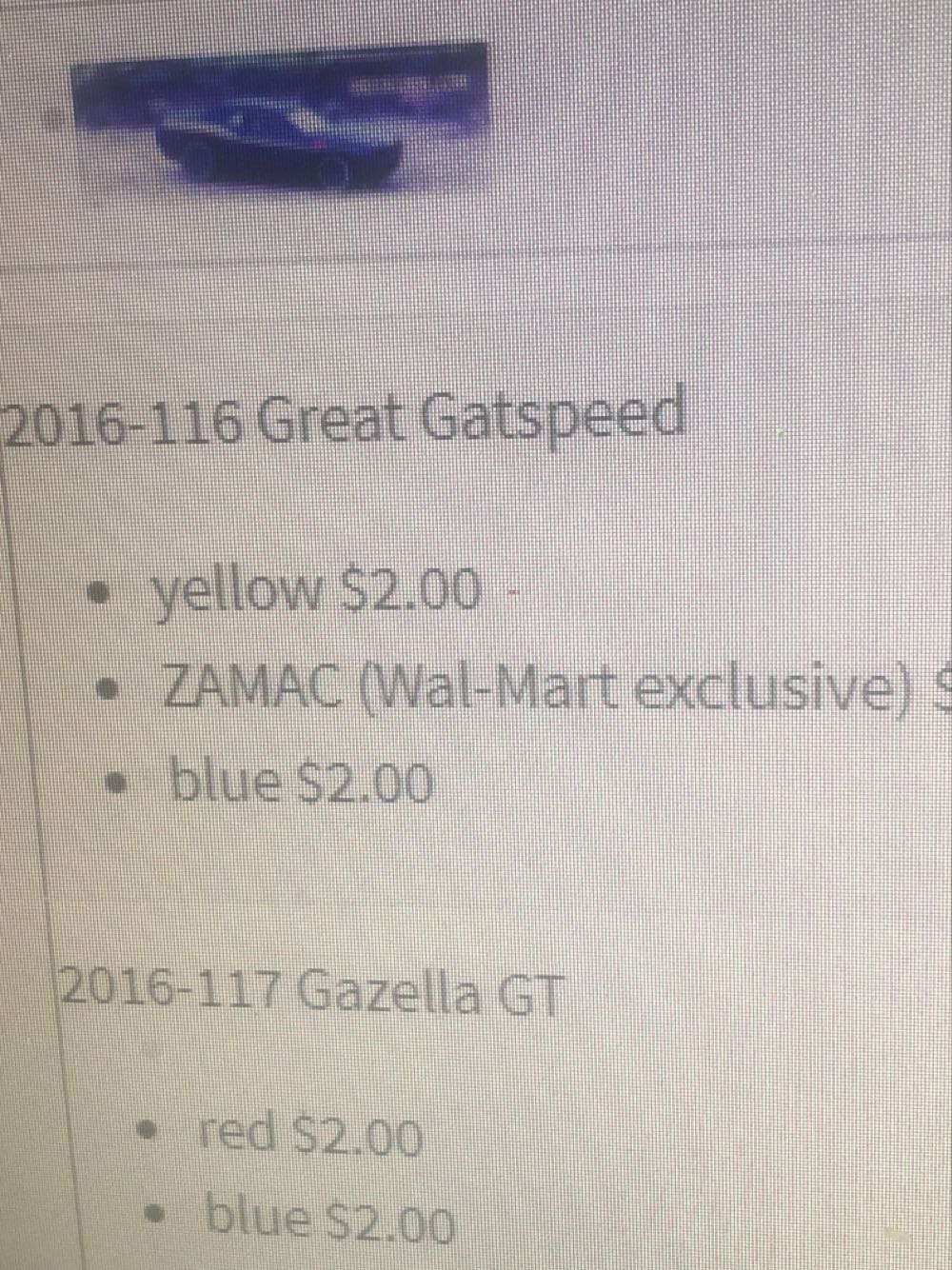 Great Gatspeed - HW Showroom toy car collectible - Main Image 3