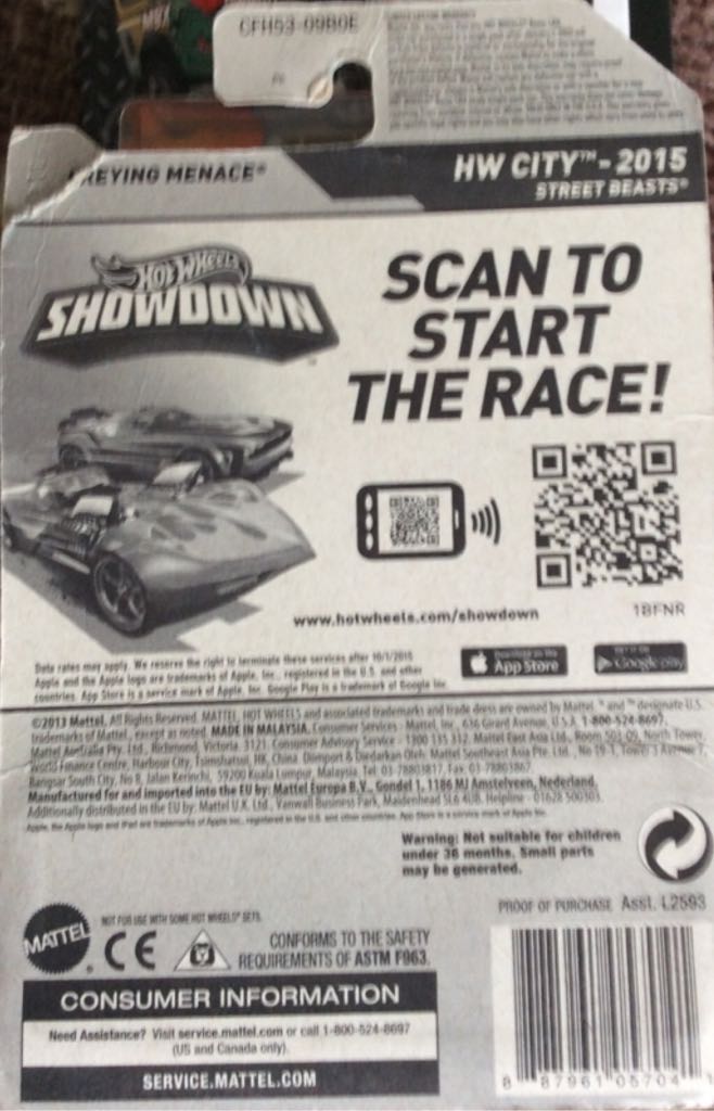 Hot Wheels Preying Mence - ’13 HW City toy car collectible - Main Image 2