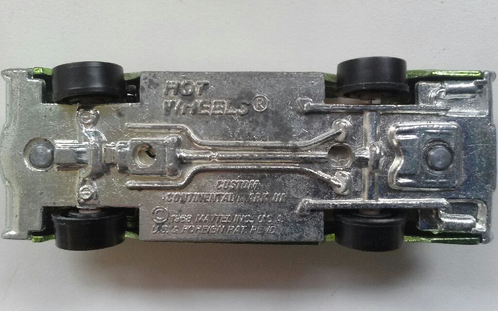 continental III lime 85 ok  toy car collectible - Main Image 2