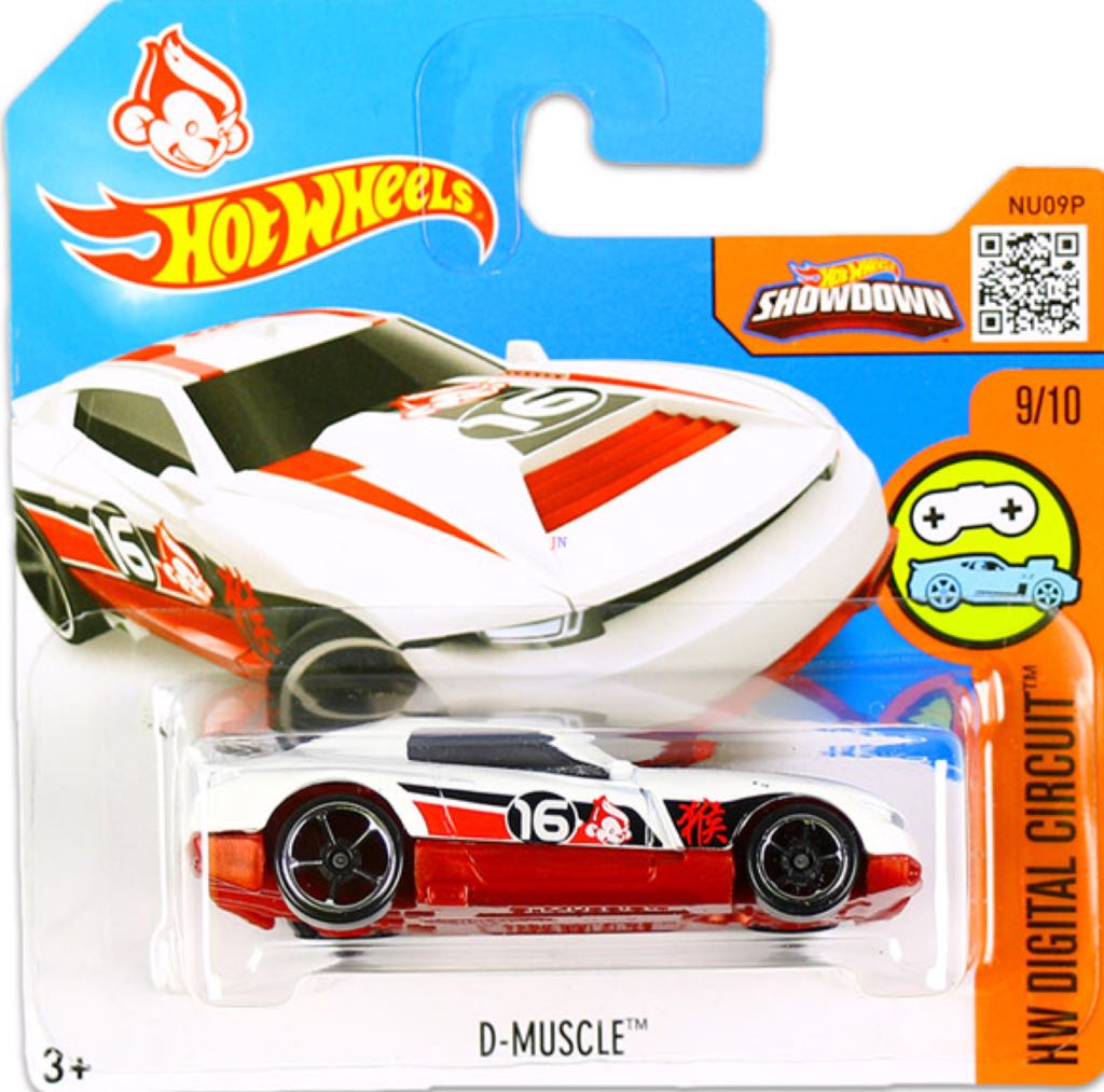 D-Muscle - 2016 HW Digital Circuit toy car collectible - Main Image 2