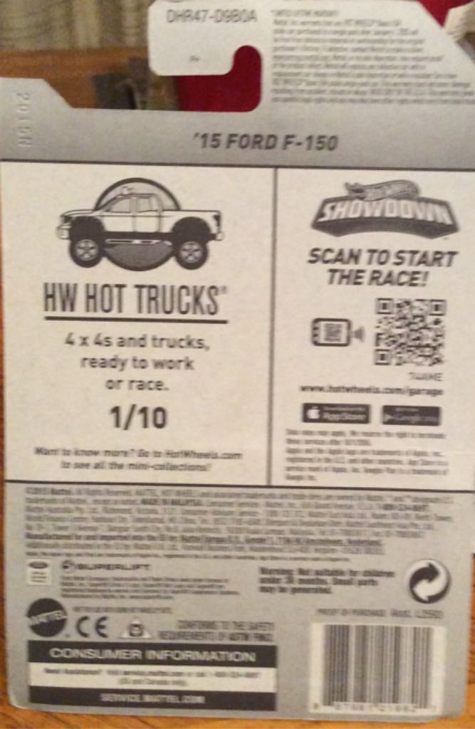 Hot Wheels 15 Ford F-150 - 2016 - HW Hot Trucks toy car collectible - Main Image 2