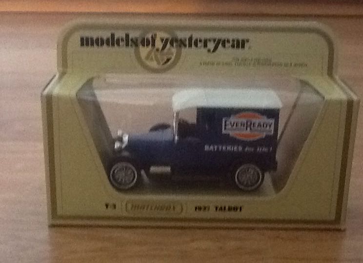 1927 Talbot Van - Models Of Yesteryear toy car collectible - Main Image 1