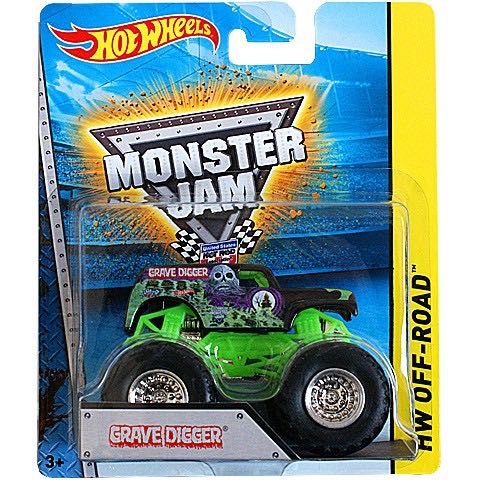 Monster Jam Grave Digger - Monster Jam - Monster Truck’s toy car collectible - Main Image 1