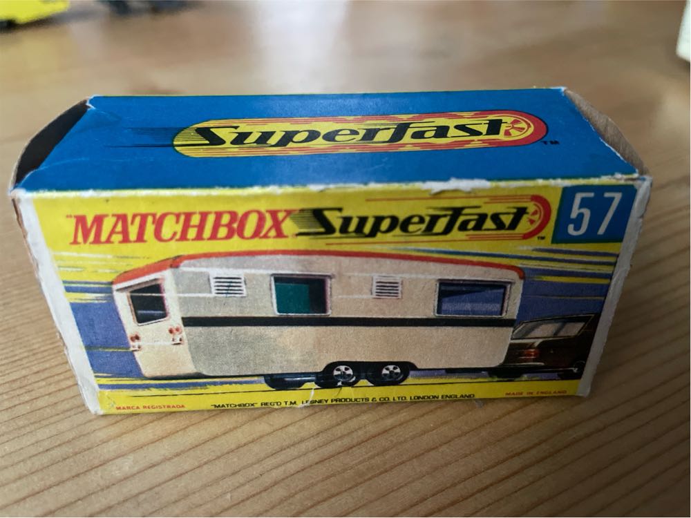 Trailer Caravan - Matchbox 75 SF toy car collectible - Main Image 3