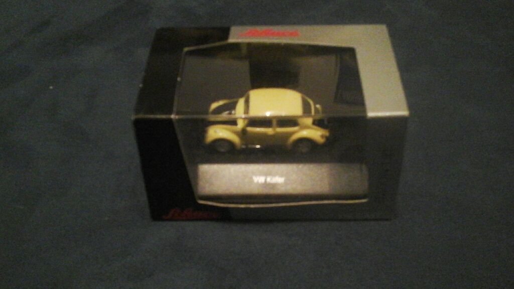 Schuco gelb mit schwarz toy car collectible - Main Image 1