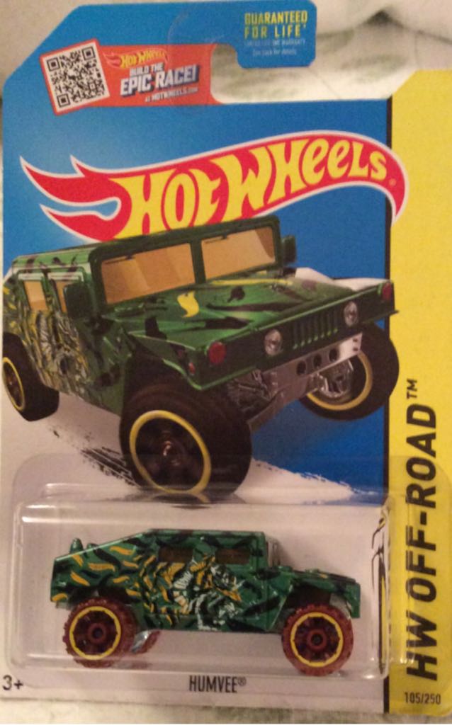 Humvee - HW Off Road toy car collectible - Main Image 1