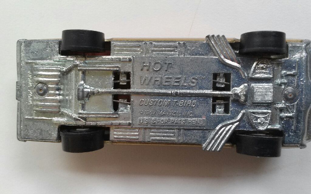 T Bird custom gold 450 ok  toy car collectible - Main Image 2