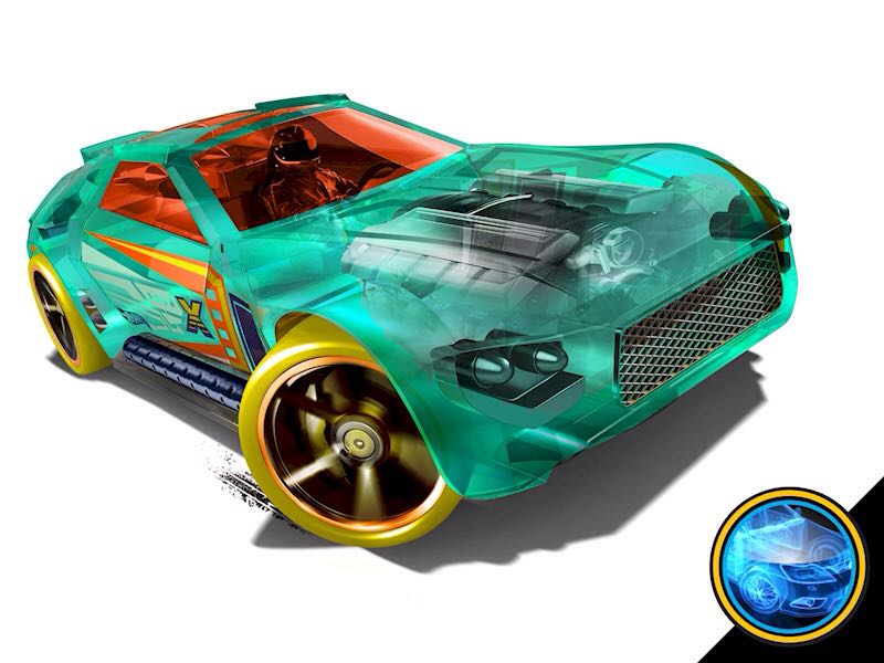 Bullet Proof - X-RAYCERS toy car collectible - Main Image 2