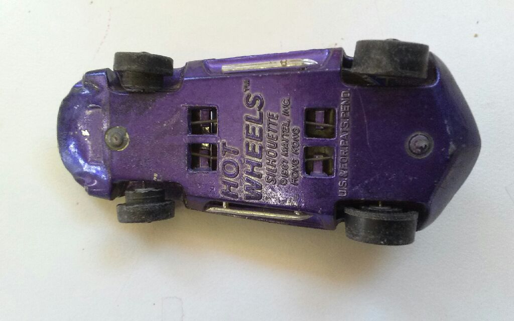 silhouette purple bad ok  toy car collectible - Main Image 2