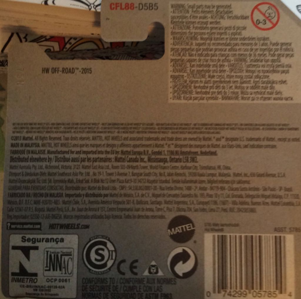 Invader - HW Off-Road - Battle Kings toy car collectible - Main Image 2