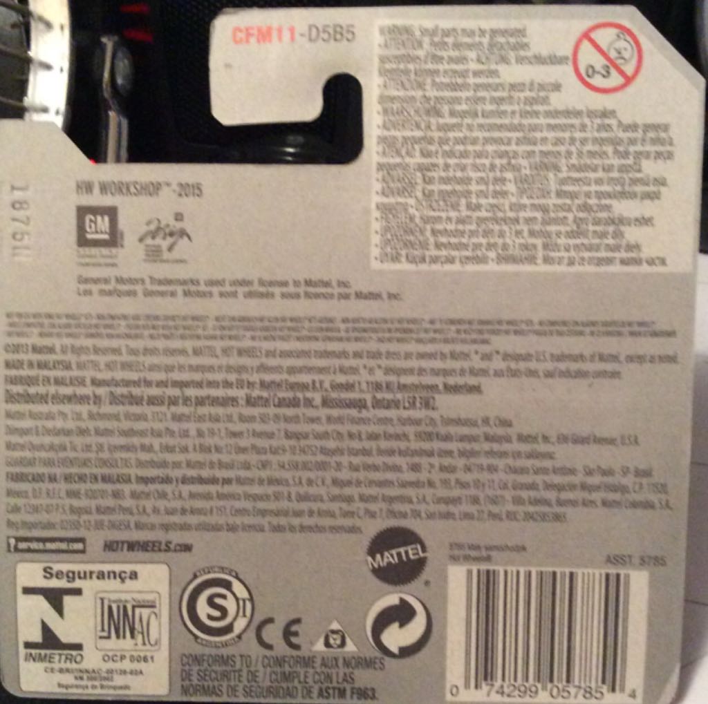 Hot Wheels Camaro Convertible Conceot - H W Workshop toy car collectible - Main Image 2