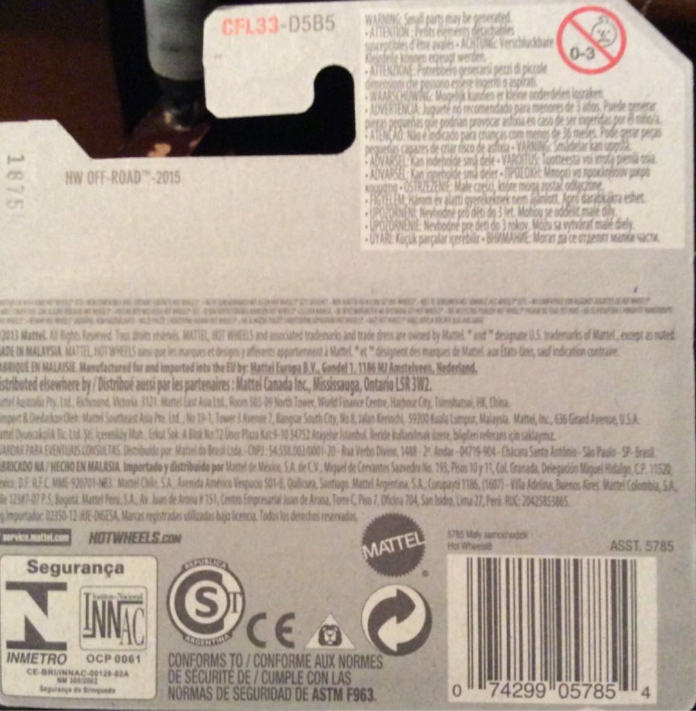 Hot Wheel Aero Pod - HW Off-Road toy car collectible - Main Image 2