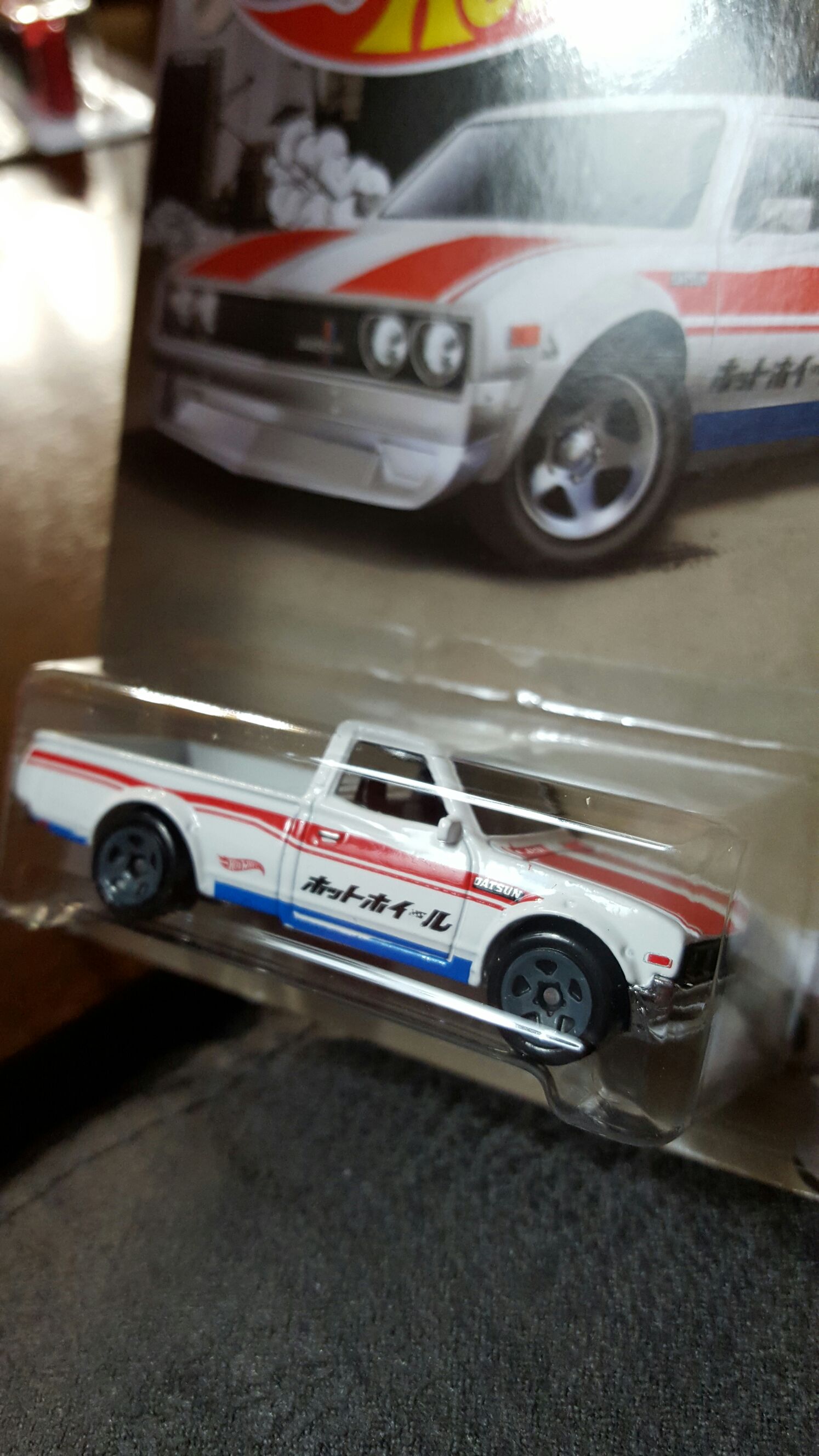 BAK# Datsun 620 - Hot Wheels Truck Series toy car collectible - Main Image 2
