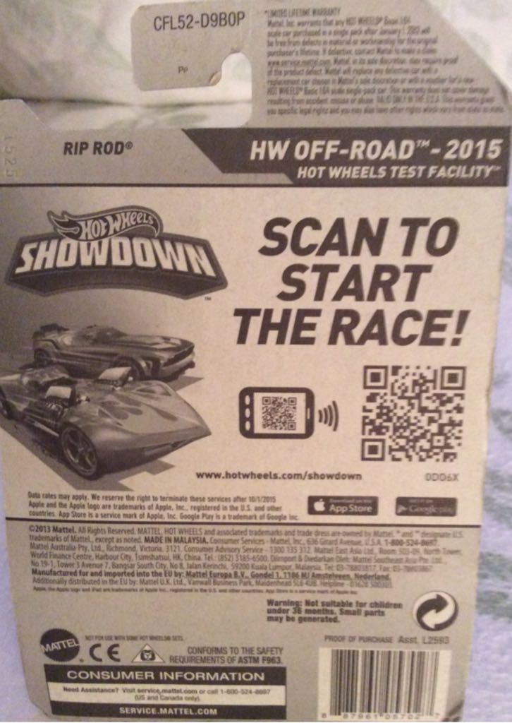 Rip Rod - HW Off-Road toy car collectible - Main Image 2