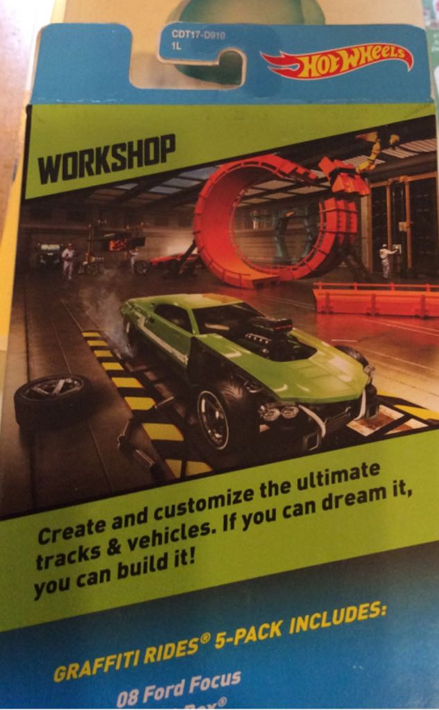 Hot Wheels 08 Ford Focus - H W Workshop toy car collectible - Main Image 2