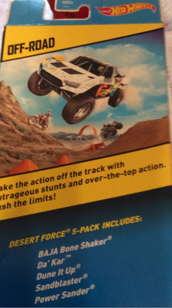 Hot Wheels Sandblaster - H W Off-Road toy car collectible - Main Image 2