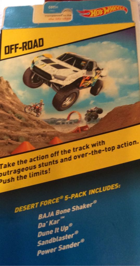 Power Sander - 2015 Desert Force 5-Pack toy car collectible - Main Image 2