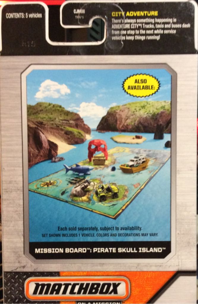 Matchbox G M C School Bus - City Adventure 5 Pack toy car collectible - Main Image 2