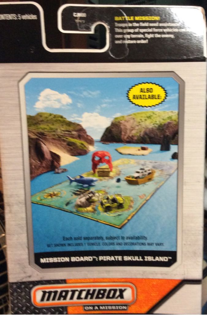 Matchbox Swamp Raider - Battle Mission 5 Pack toy car collectible - Main Image 2