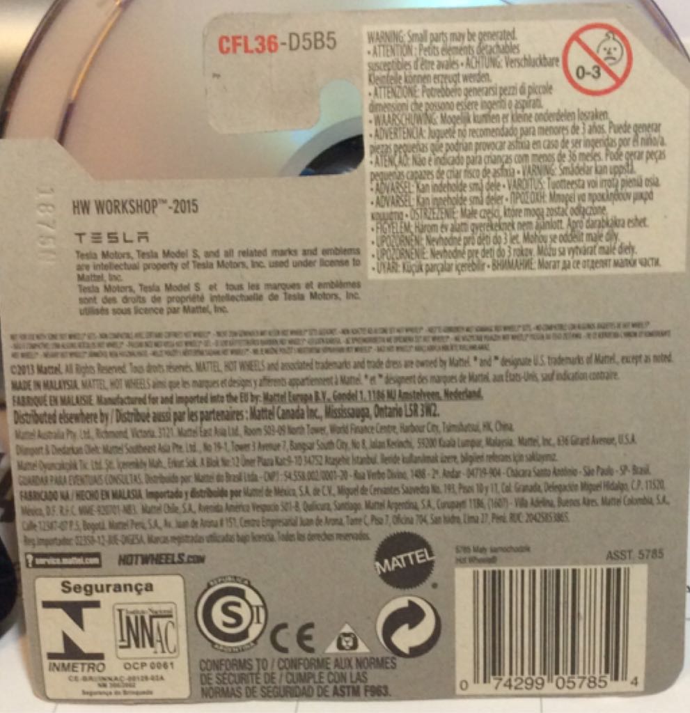 Tesla Model S - Factory Fresh toy car collectible - Main Image 2