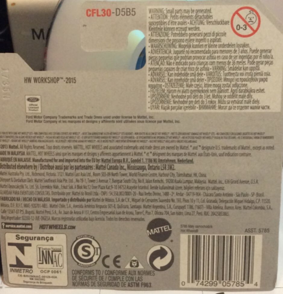 Hot Wheels 70 Ford Escort RS1600 - H W Workshop toy car collectible - Main Image 2