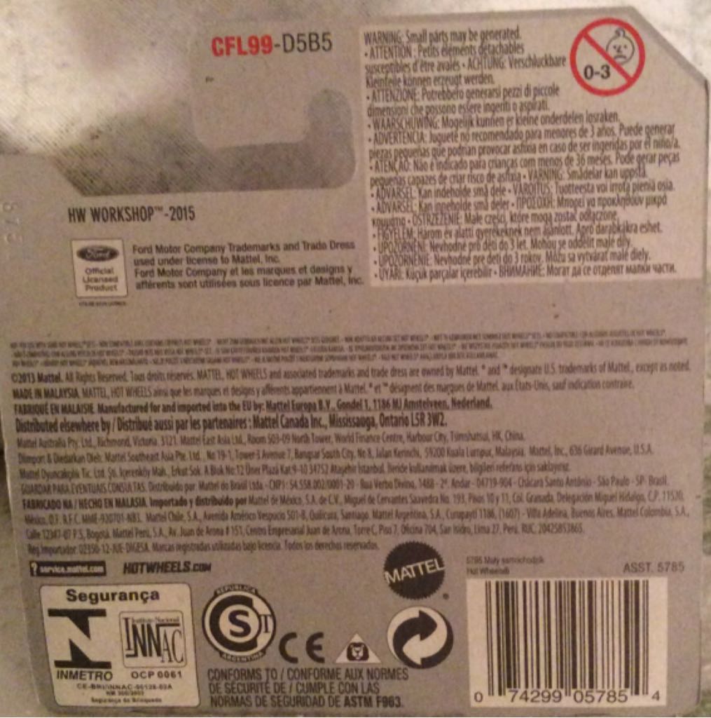 Hot Wheels 65 Ford Ranchero - H W Off-Road toy car collectible - Main Image 2