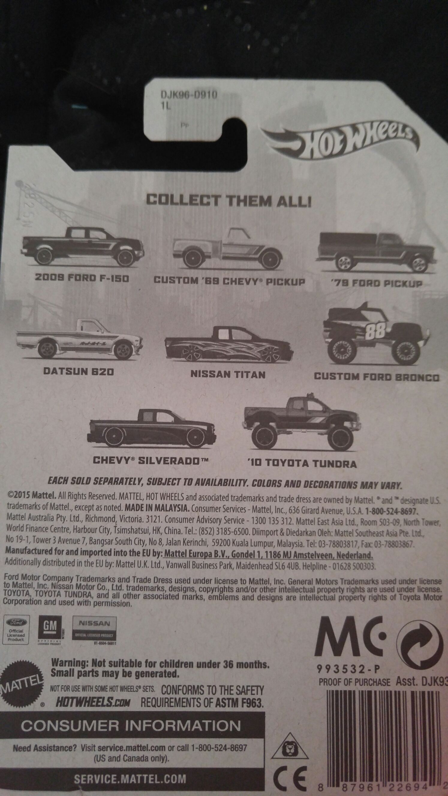 2009 Ford F-150 - HW Pack Hot Trucks toy car collectible - Main Image 2