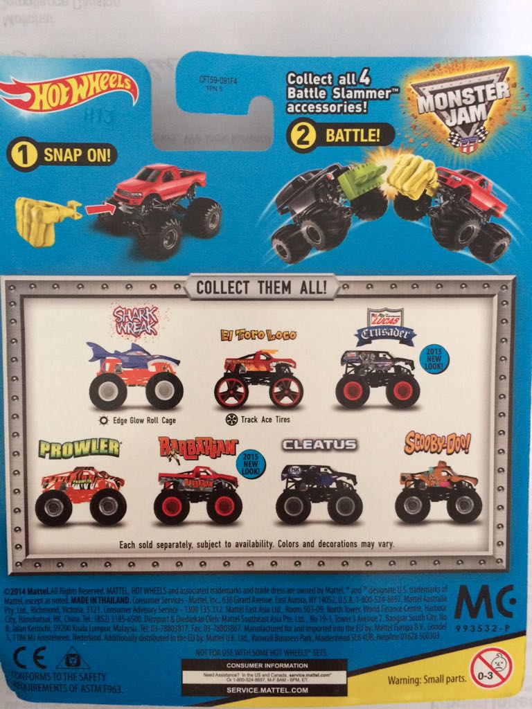 Scooby-Doo! - HW Off-Road toy car collectible - Main Image 2