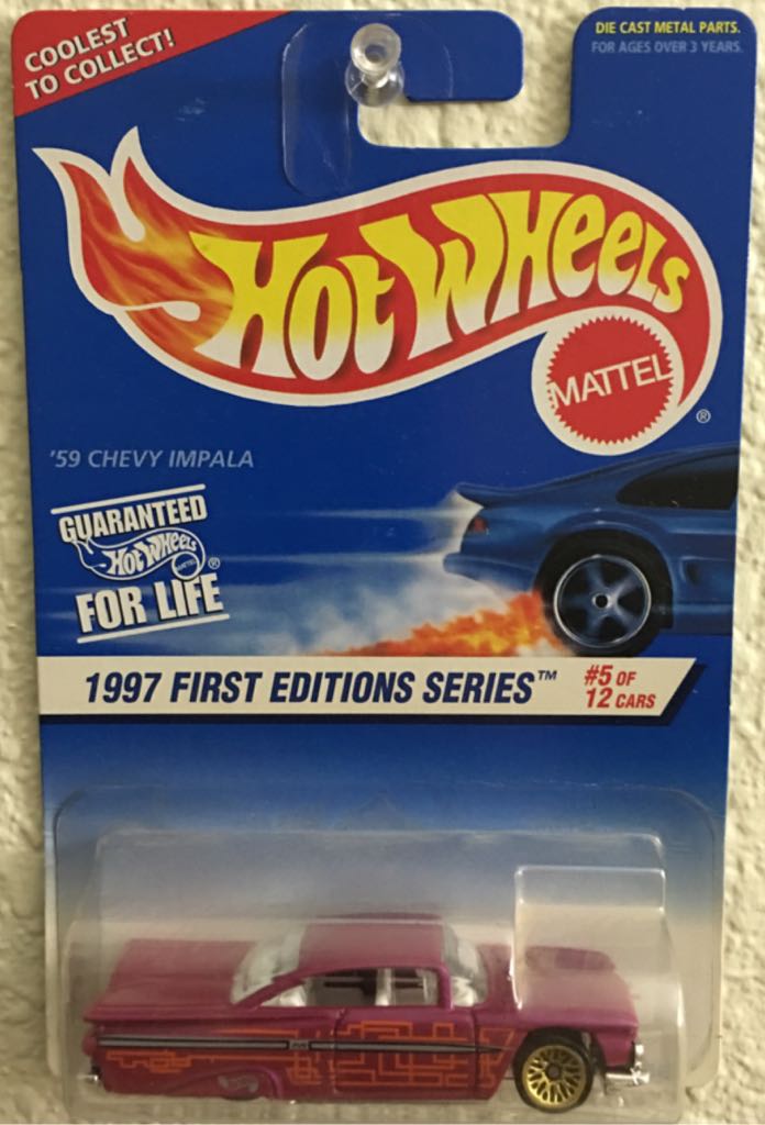 Chevy ‘59 Impala - 1997 - First Editions toy car collectible - Main Image 1