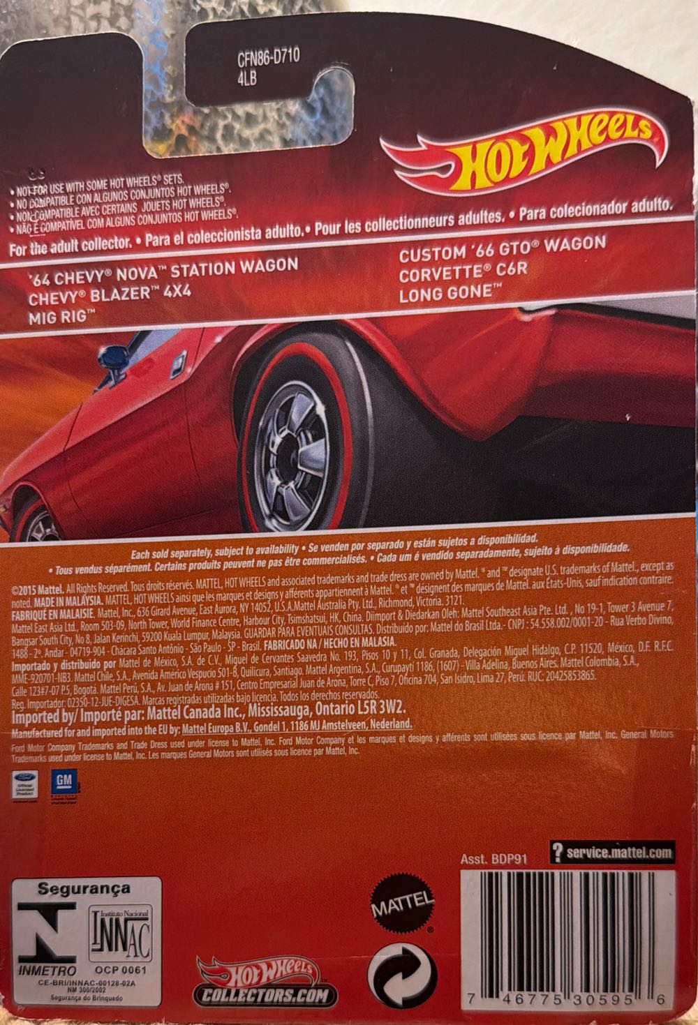 Mig Rig - 2016 Redline toy car collectible - Main Image 3