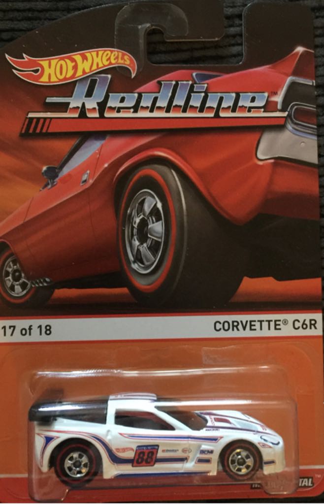Corvette C6R - Red Line Series toy car collectible - Main Image 1