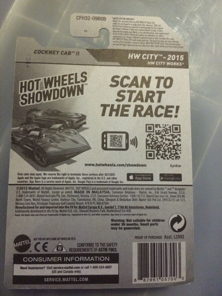 HW City - HW City Works toy car collectible - Main Image 2