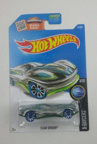 Clear Speeder - 2016 X-Raycers toy car collectible - Main Image 2